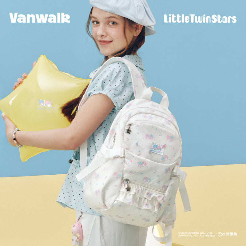 VANWALK Little Twin Stars Sanrio Collaboration Backpack V3073