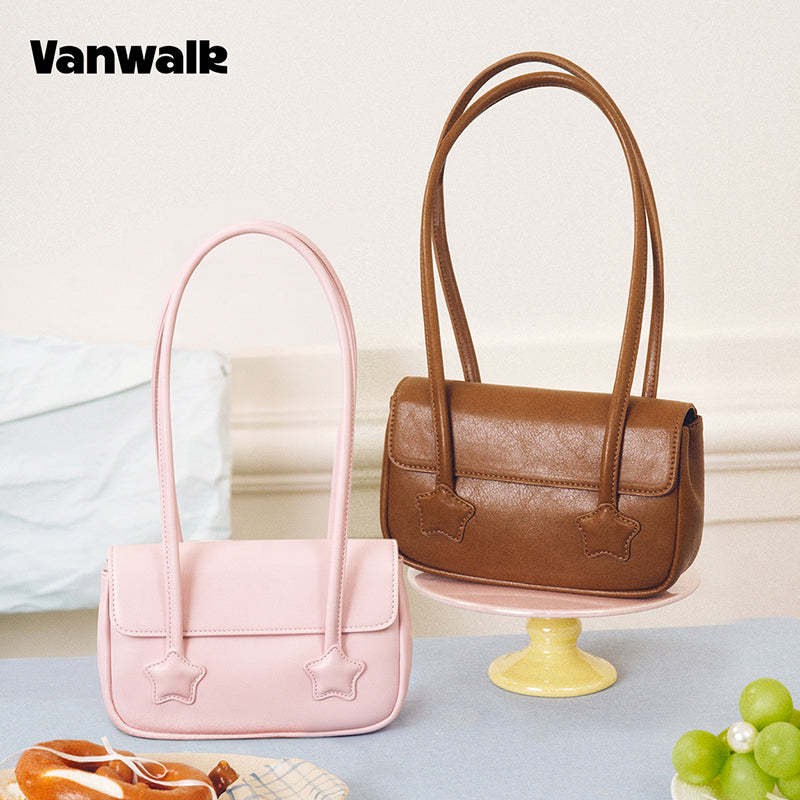 VANWALK COCOA PIE Series Original Design Shoulder Bag V3087