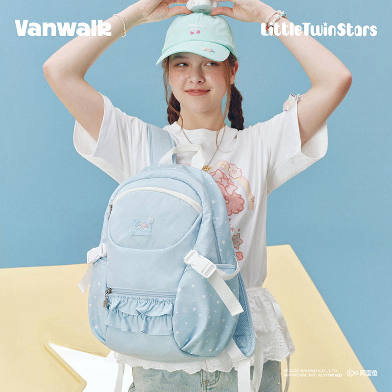 VANWALK Little Twin Stars Sanrio Collaboration Backpack V3073