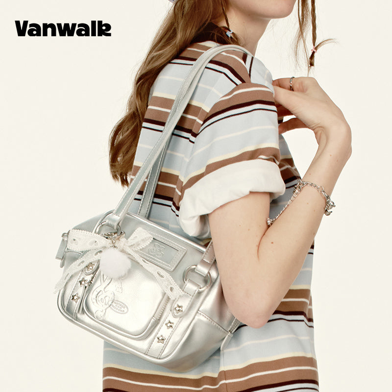 VANWALK Leisure Handheld Account Shoulder Bag V2918