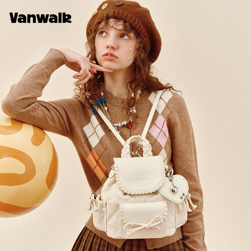 VANWALK Original Design Pinecone Tribe Series Backpack v2986