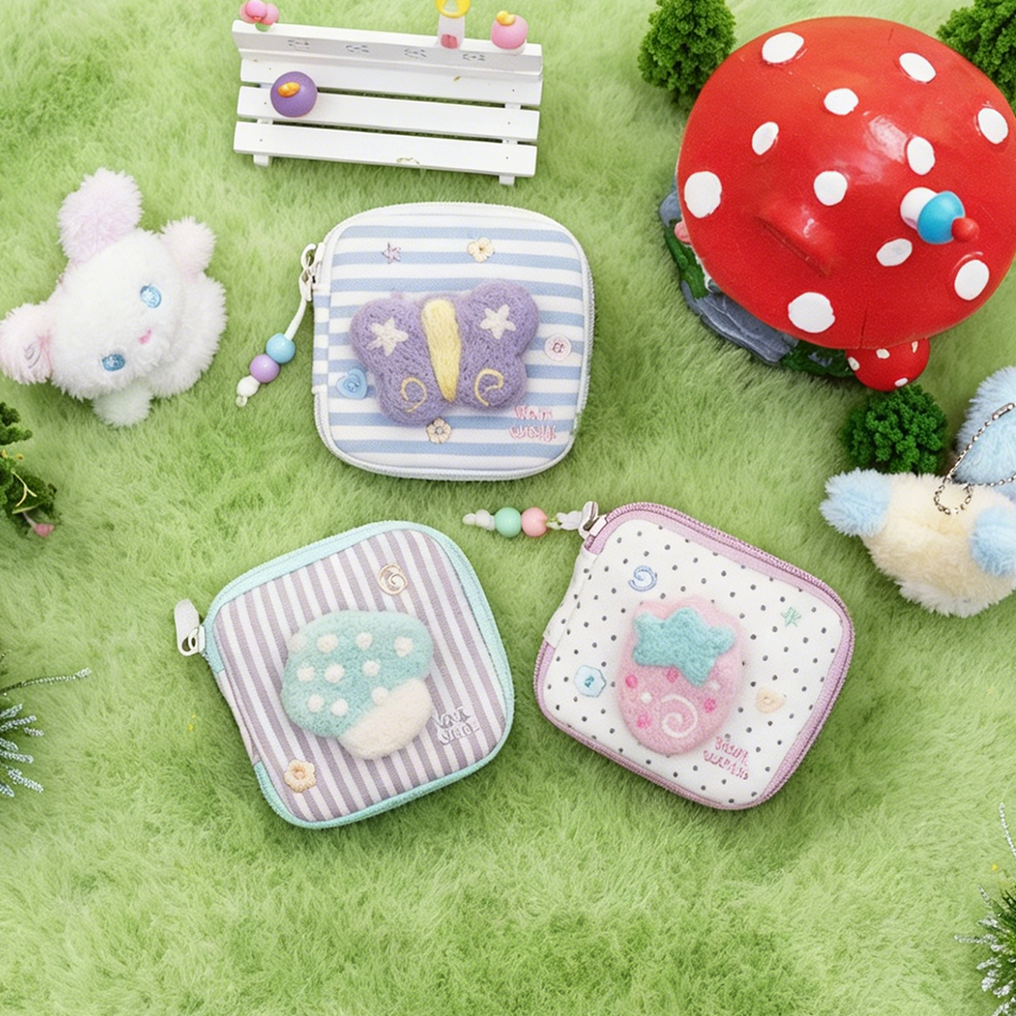 Vanwalk Gulugulu series Cute Coin purse Cosmetic Bag VS101