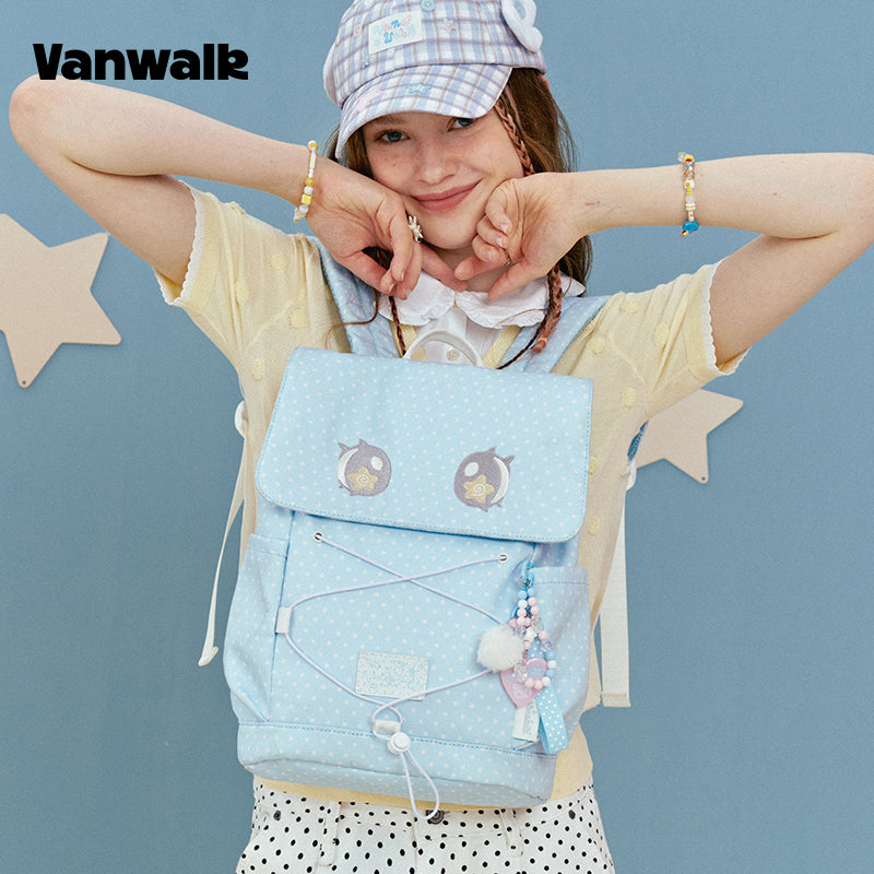 Vanwalk Fun Design Moonstarry Park Student Backpack v2958