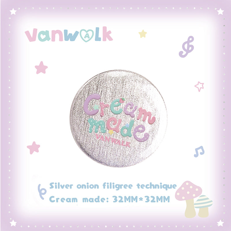 VANWALK Gulugulu Series Cute Accessories Customized Badge K705