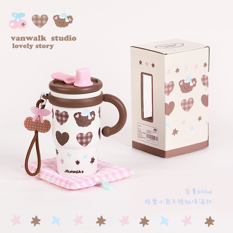Vanwalk Pine Cone Series Cute Water Cup K622
