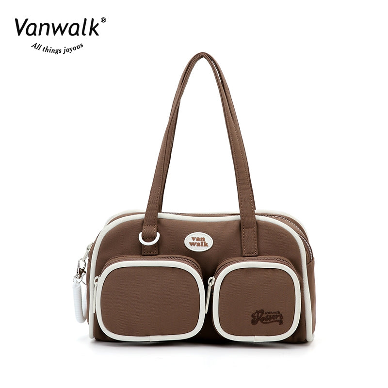 Vanwalk Water-Resistant Summer Afternoon Tea Shoulder Bag V2629