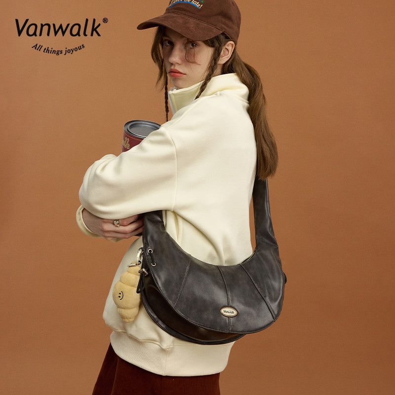 Vanwalk Fashion Pizza Series Crossbody Bag V2857