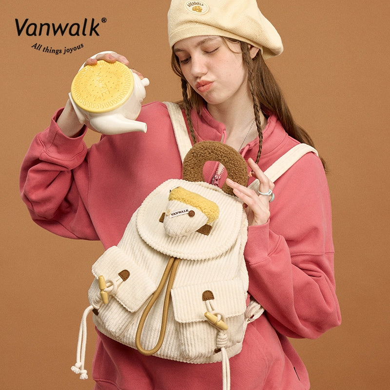 Vanwalk Multiple Pockets Pizza backpack V2861