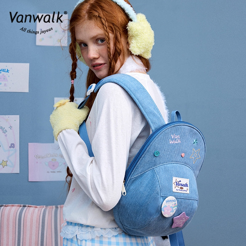 Vanwalk Fashion Streetwear Lucky Star Backpack V2880