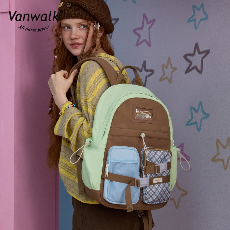 Vanwalk Large Capacity Lucky Star Backpack V2889