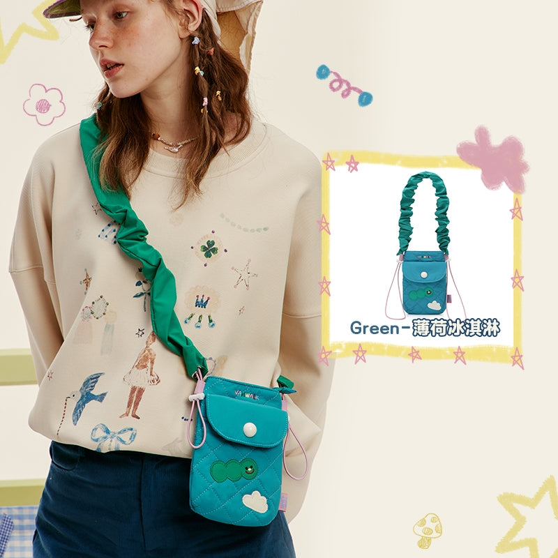 Vanwalk Casual Small Garden Crossbody Bag V2758