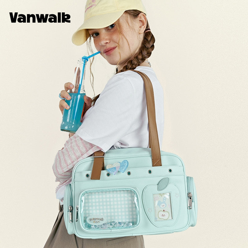 VANWALK Large Capacity Fruit Power Shoulder Bag V2968