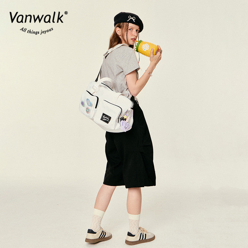 Vanwalk Water-Resistant Bubble Island Series Shoulder bag V2829