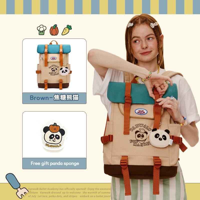 Vanwalk Water-Resistant FUN MARKET backpack V2793