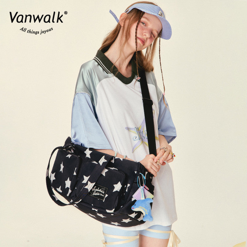 Vanwalk Water-Resistant Bubble Island Series Shoulder bag V2829