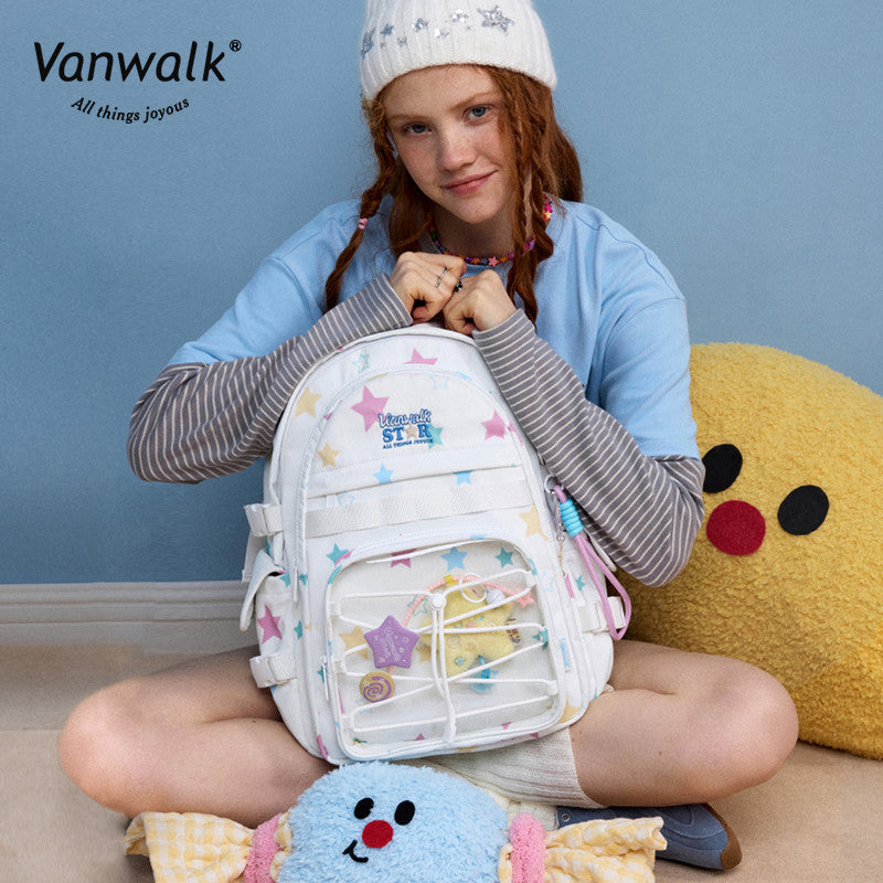 Vanwalk Multiple Pockets Lucky Star backpack V2888