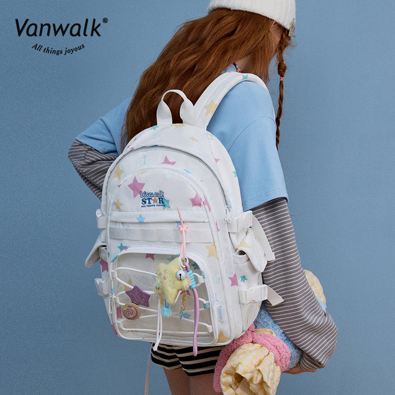 Vanwalk Multiple Pockets Lucky Star backpack V2888