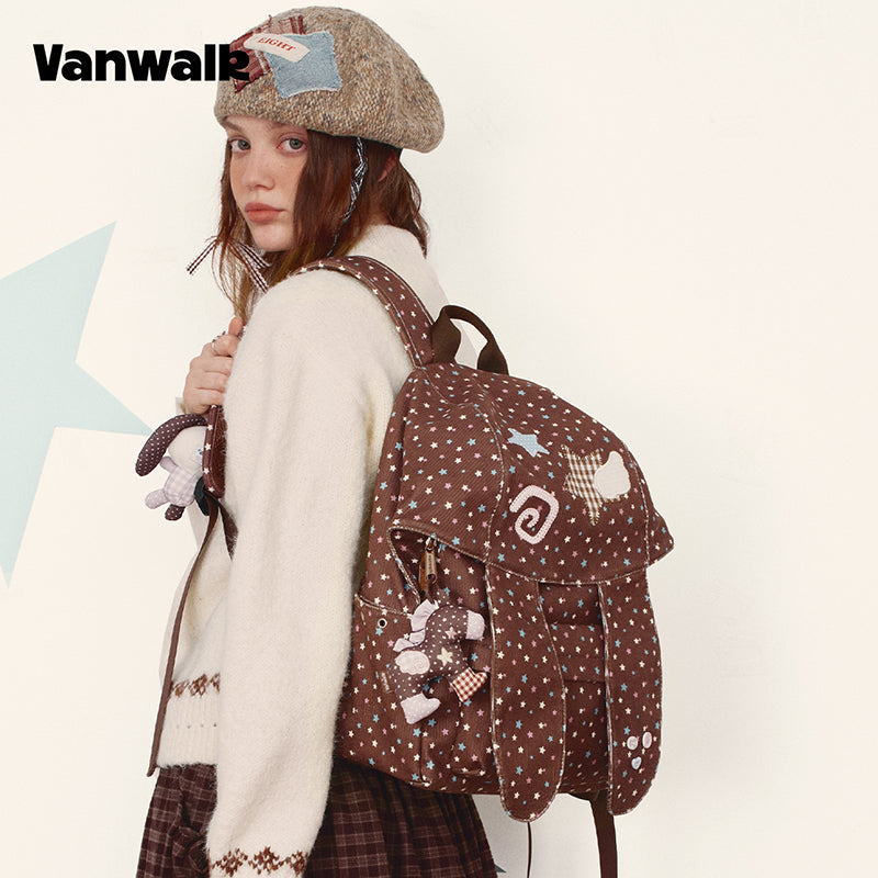Vanwalk Adorable January Lucky Pony Series Backpack V3008