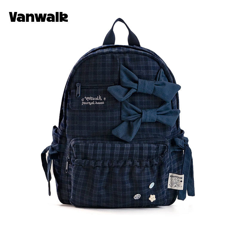 vanwalk Adorable Handmade Notebook House Series Backpack v3031
