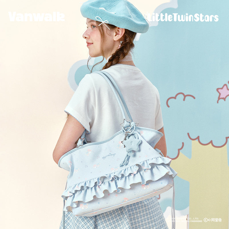 VANWALK Cute Design Sanrio Little Twin Stars Shoulder Bag V3058