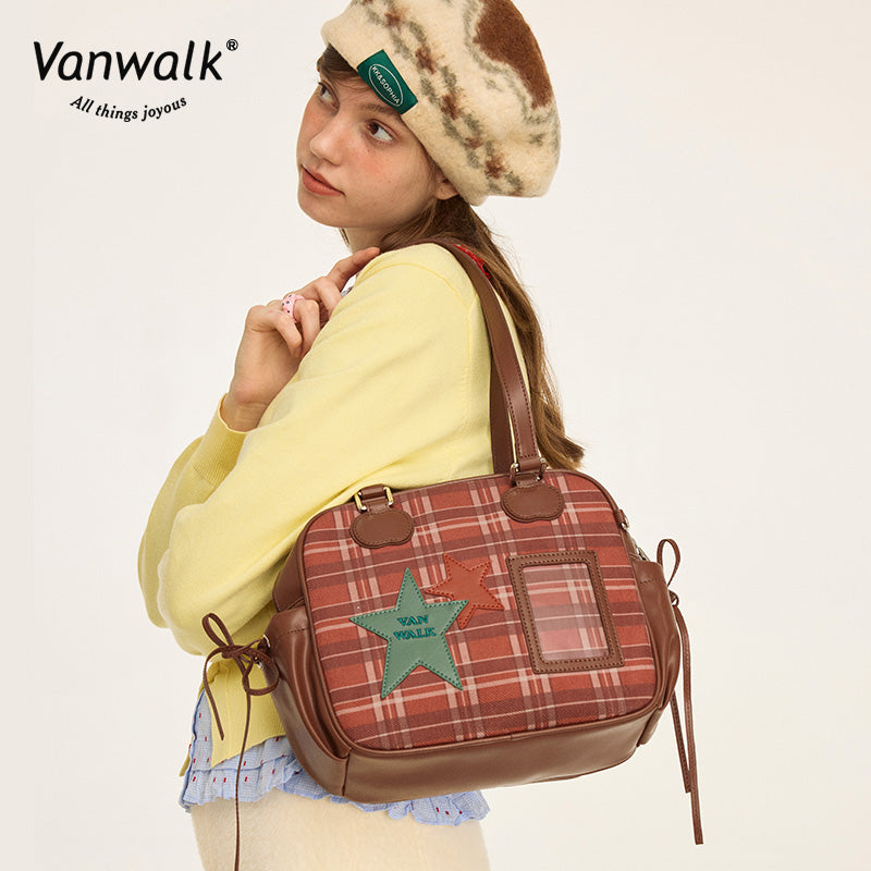 Vanwalk Multi-Pockets Christmas shoulder bagV2873