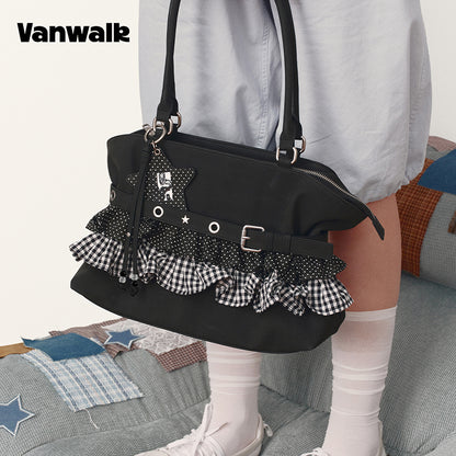 VANWALK Lucky Pony Series Shoulder Tote Bag V3012