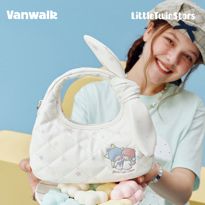 VANWALK Cute Design Sanrio Little Twin Stars Shoulder & Handbag V3076