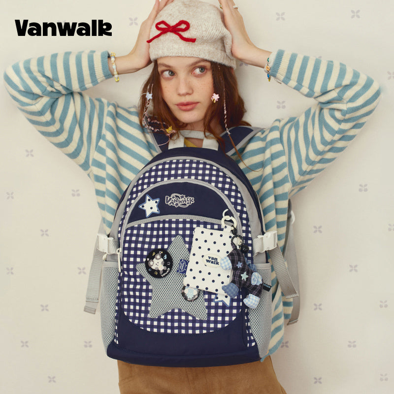 VANWALK Glutinous Rice Ball Series Large Capacity Backpack v2971