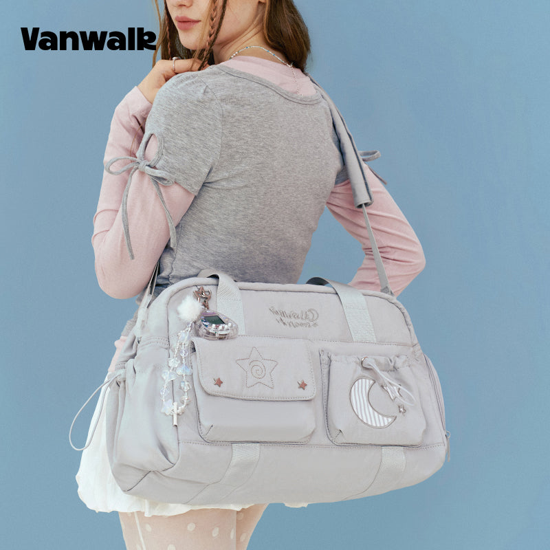 Vanwalk Large Capacity Moonstarry Park Crossbody Bag v2952