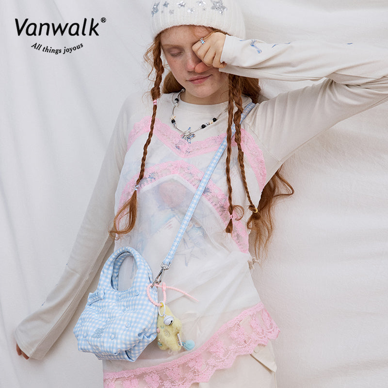 Vanwalk Fashion Lucky Star Crossbody Bag V2891