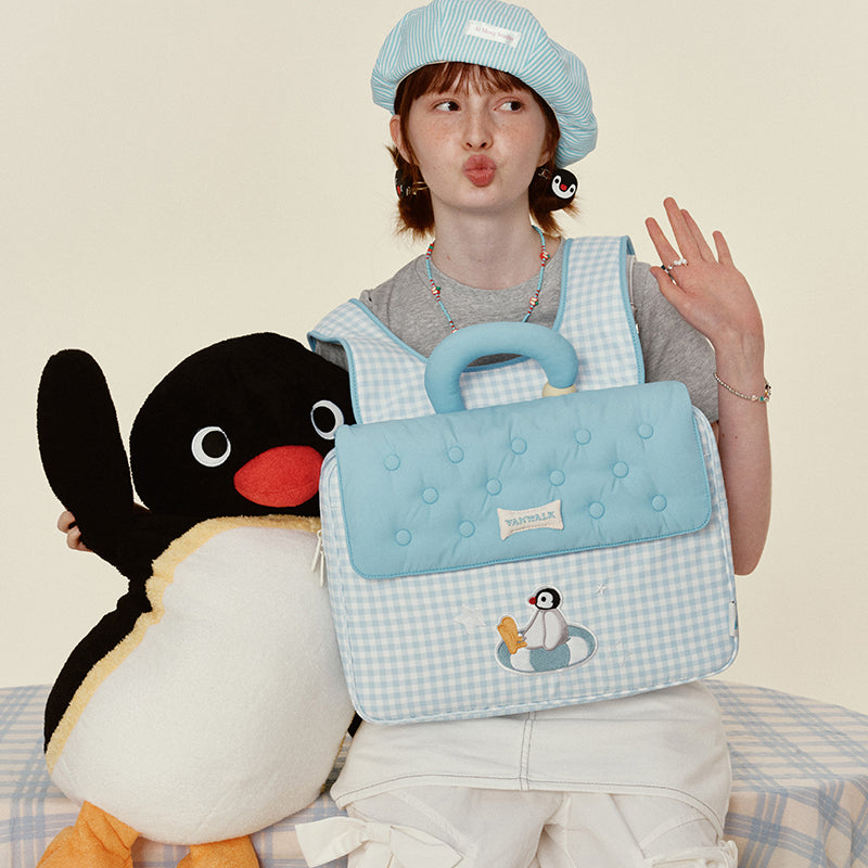 VANWALK Cute Pingu Collaboration Series Laptop bag/handbag v2940