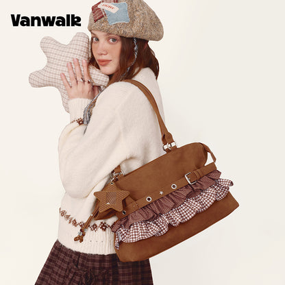 VANWALK Lucky Pony Series Shoulder Tote Bag V3012