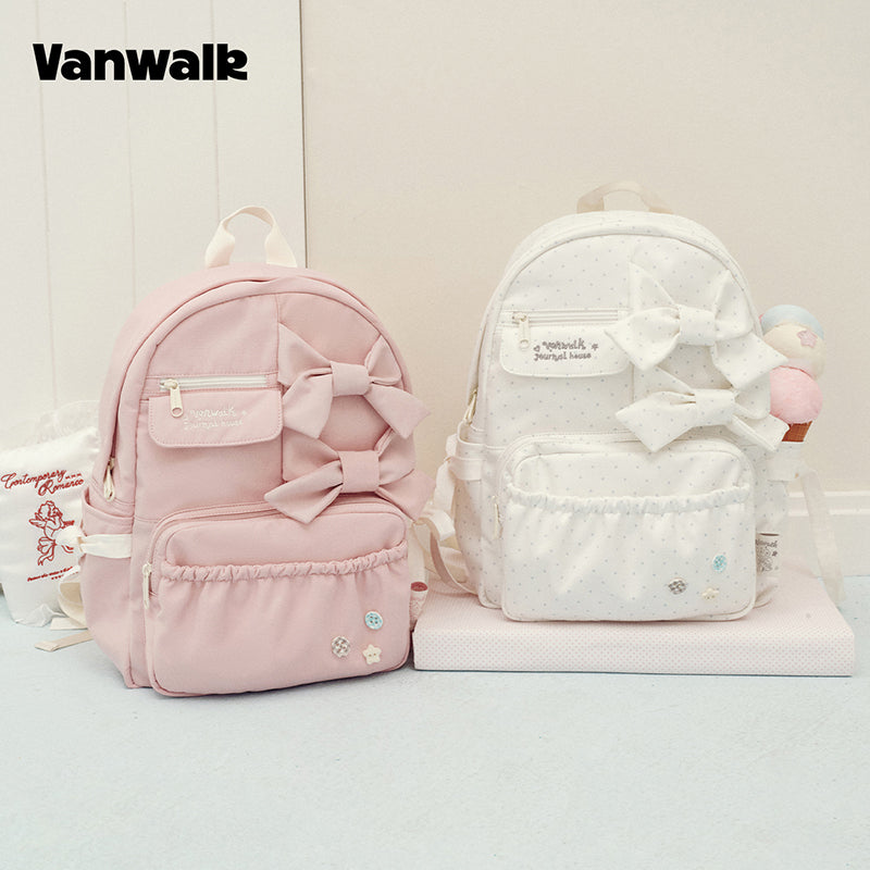vanwalk Adorable Handmade Notebook House Series Backpack v3031