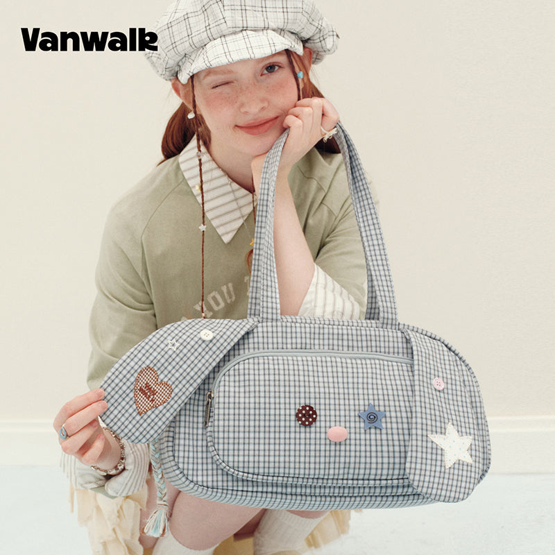 vanwalk Adorable Design Notebook House Series Shoulder Bag v3019