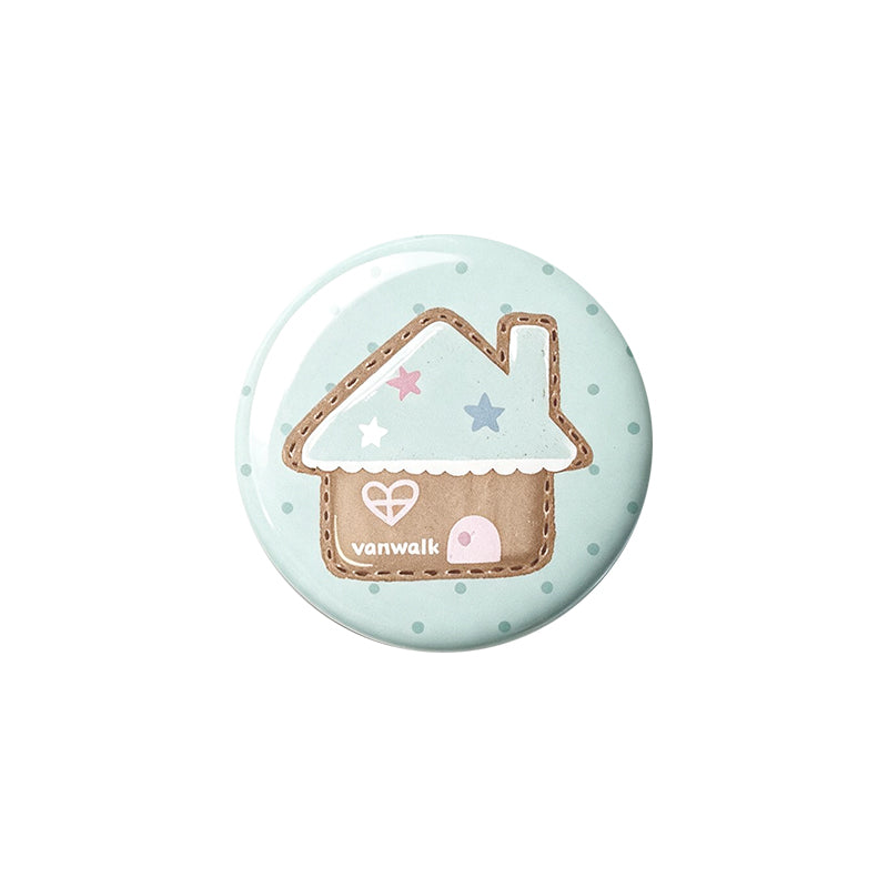 Vanwalk Cocoapie Series Cute Plush Charm & Badge K730