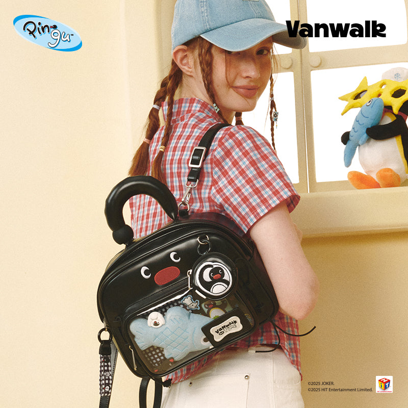 Vanwalk Cute Pain Bag Pingu Collaboration Series V2927