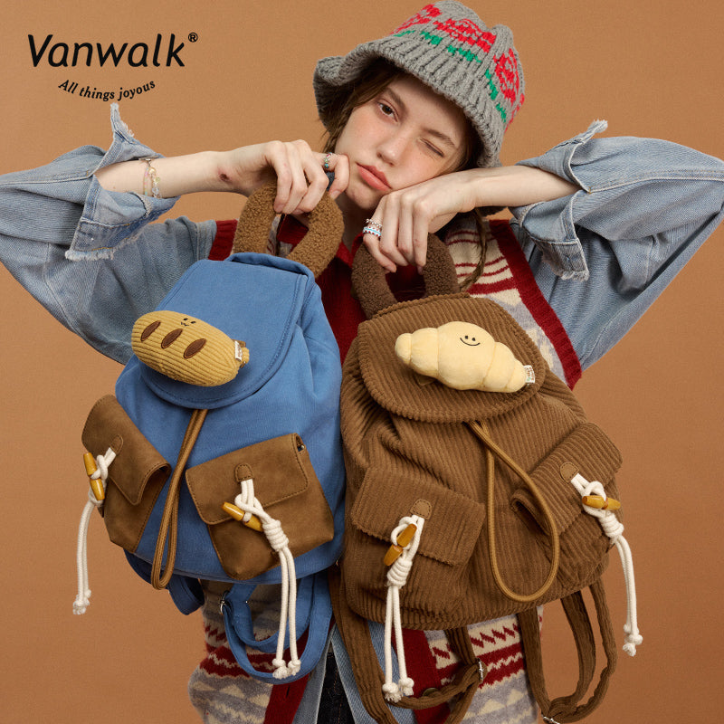 Vanwalk Multiple Pockets  Pizza backpack V2861