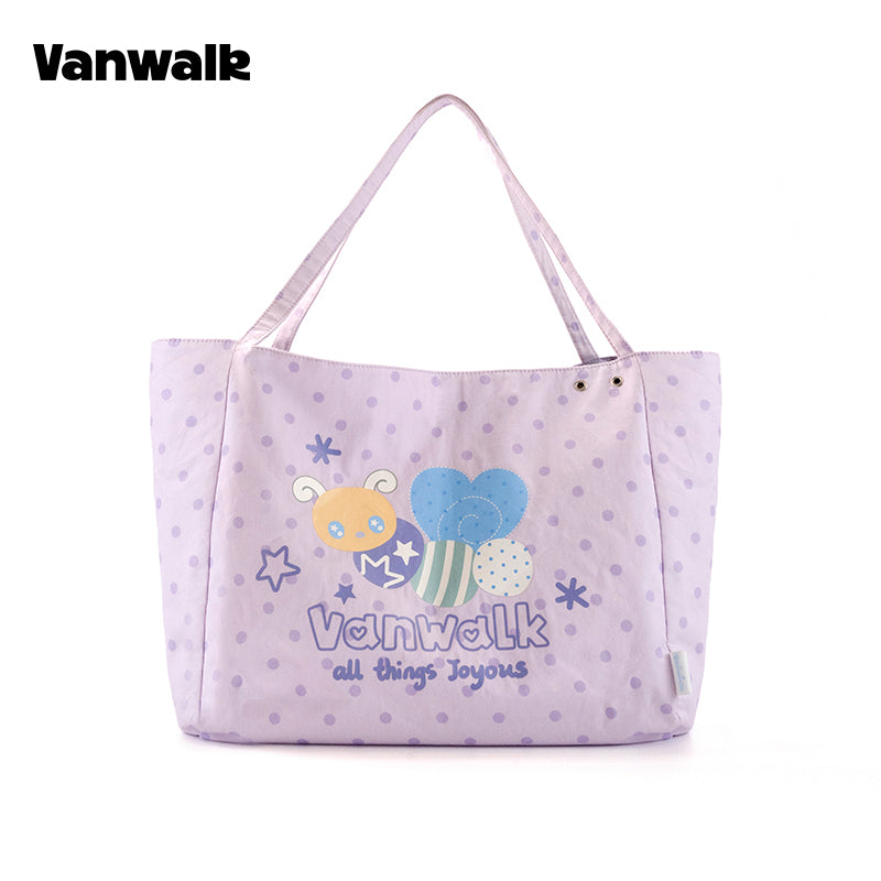 VANWALK Planner House Large Capacity Shoulder Tote Bag V3017