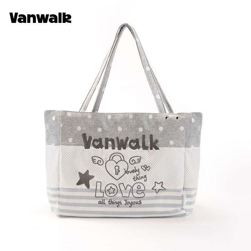 VANWALK Planner House Large Capacity Shoulder Tote Bag V3017