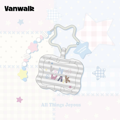 VANWALK Cocoapie Series Cute Bunny & Star Plush Keychain Bag Charm K729