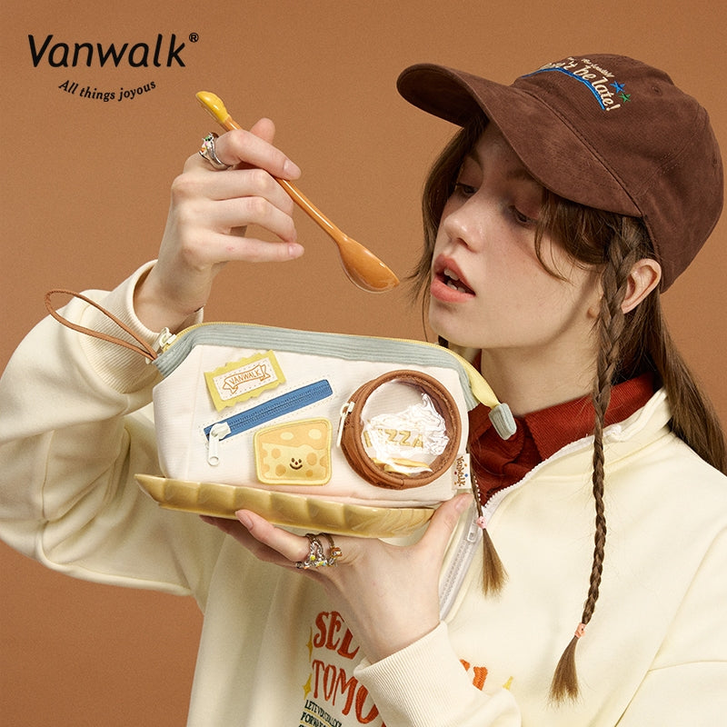 Vanwalk Fashionable Pizza Pencil case VS24