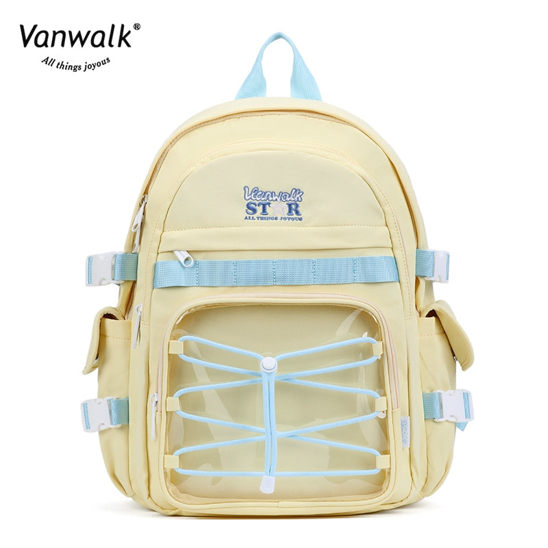 Vanwalk Multiple Pockets  Lucky Star backpack V2888