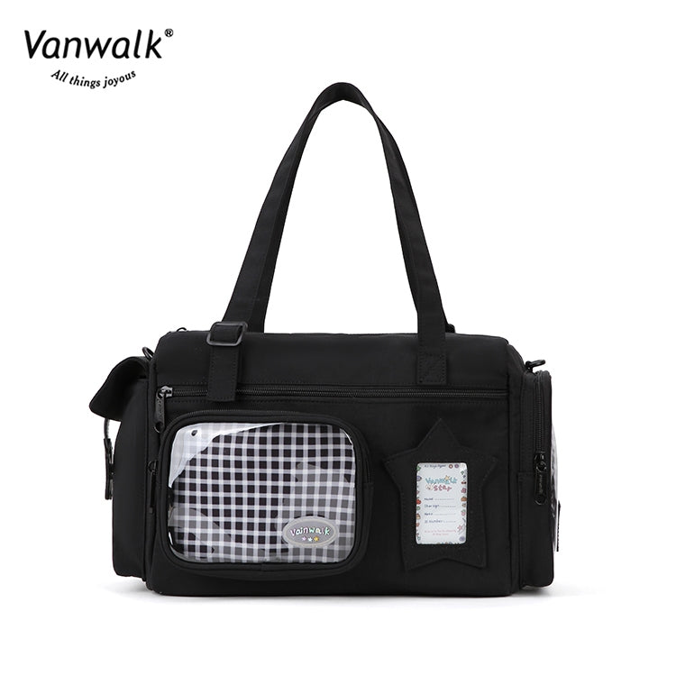 Vanwalk  Water-Resistant Multi-Pockets Lucky Star  Crossbody Bag V2887