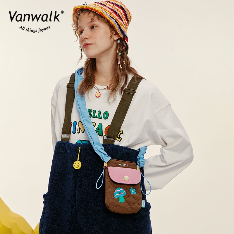 Vanwalk Casual  Small Garden Crossbody Bag V2758