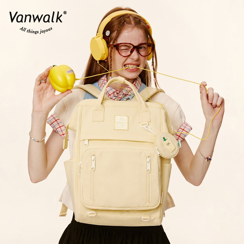 Vanwalk Water-Resistant FUN MARKET Series Backpack V2810