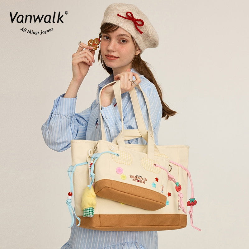 Vanwalk Water-Resistant Christmas shoulder bag V2869