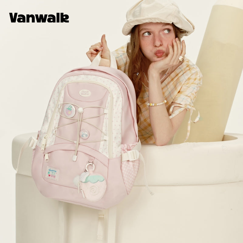 VANWALK Large Capacity Student Backpack V2916