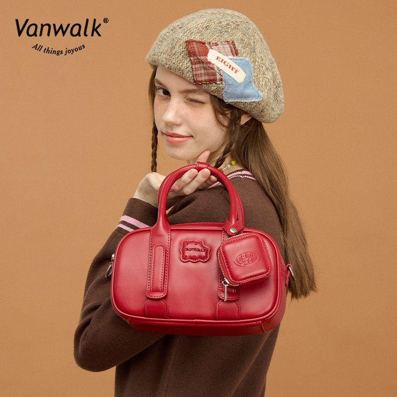 Vanwalk Trendy Design Pizza Crossbody Bag V2877