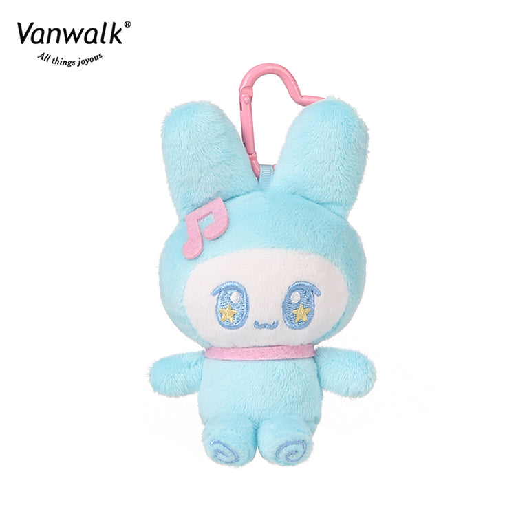 Vanwalk Happy Band Bunny Plush Bag Charm K580