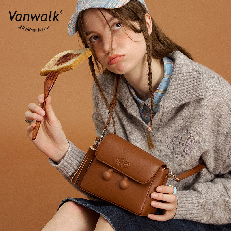 Vanwalk Water-Resistant Christmas Series Crossbody Bag V2874